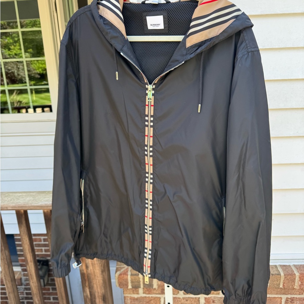 Burberry Black nylon jacket